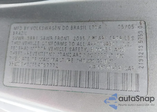 9BWDE61J154037772: 42341646