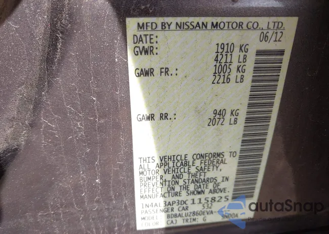 1N4AL3AP3DC115825: 42341729