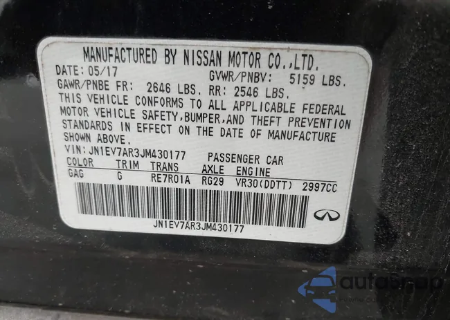 JN1EV7AR3JM430177: 42340821