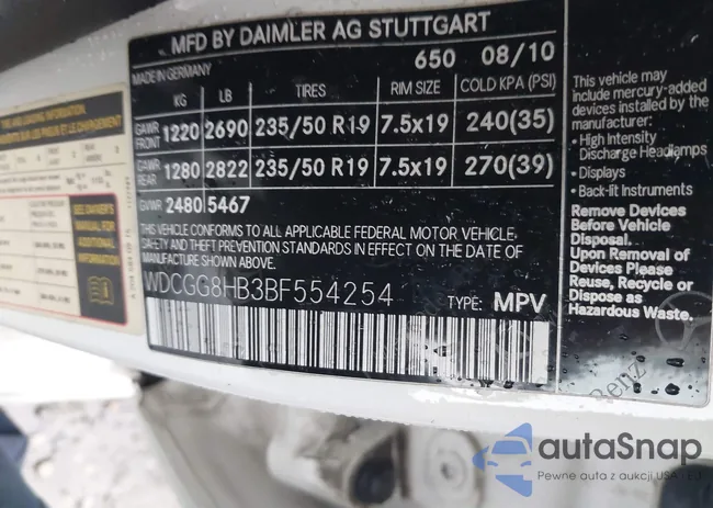 WDCGG8HB3BF554254: 42340879