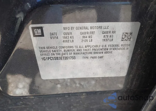 1G1PC5SB3E7261793: 42340983