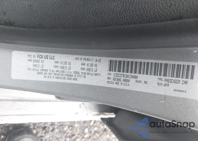 1C3CCCFB1GN134080: 42341112