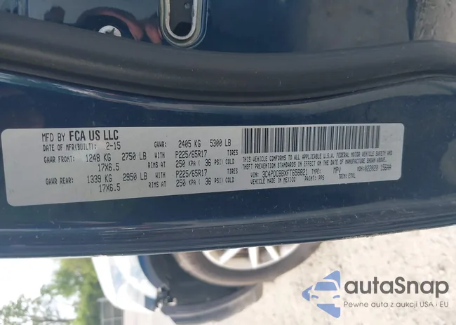 3C4PDCBBXFT656821: 42342524