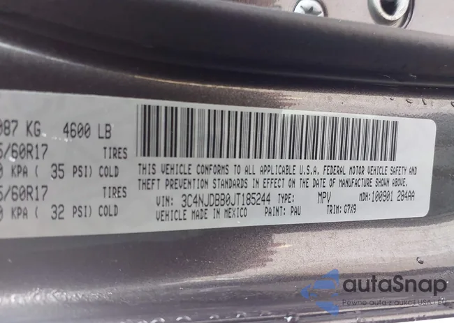 3C4NJDBB0JT185244: 42341860