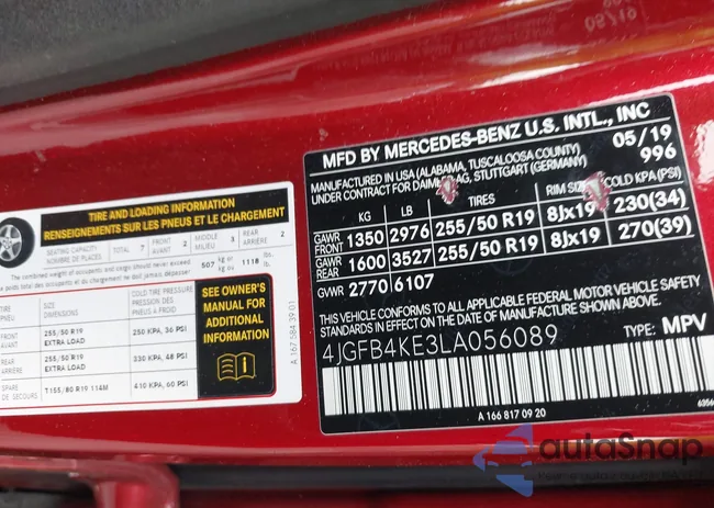 4JGFB4KE3LA056089: 42341995