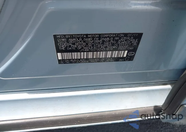 JTHBK1EG1B2437879: 42342127