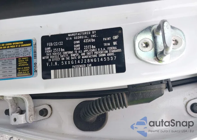 5XXG14J28NG145537: 42343427