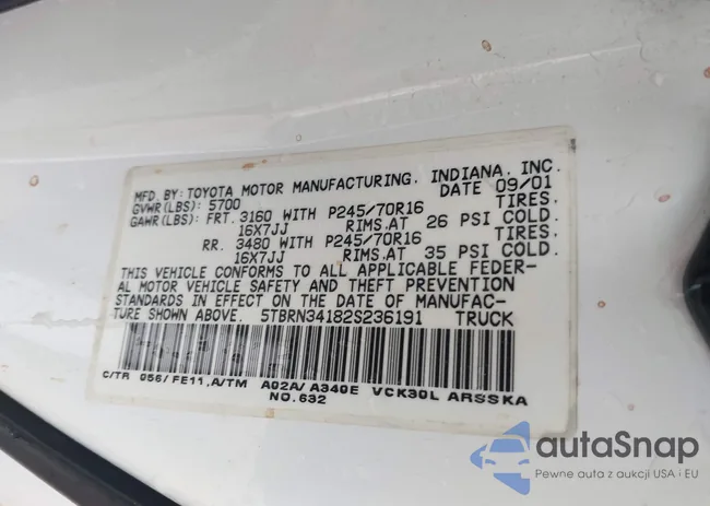 5TBRN34182S236191: 42342852