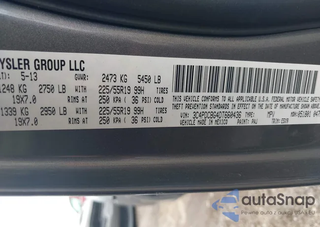 3C4PDCBG4DT660436: 42344272