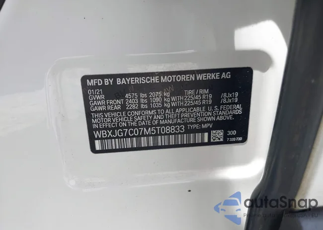 WBXJG7C07M5T08833: 42344416