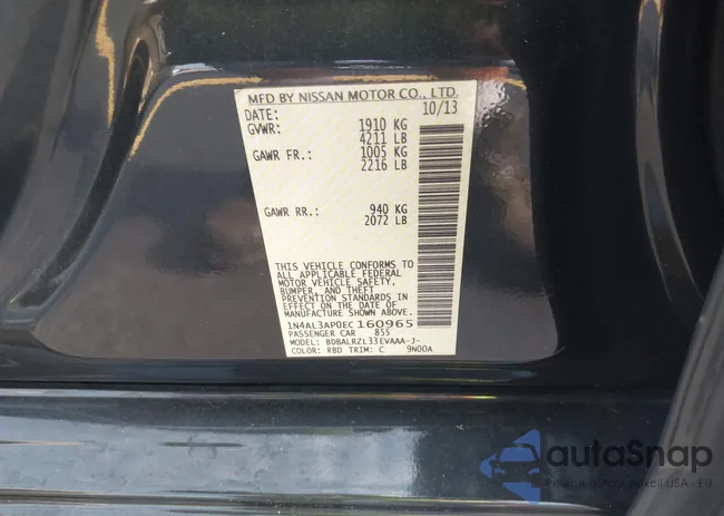 1N4AL3AP0EC160965: 42343856