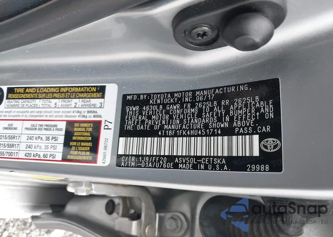 4T1BF1FK4HU451714: 42343949