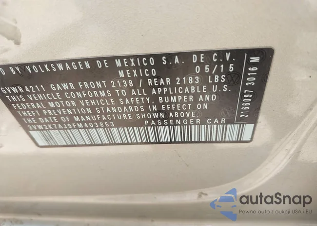 3VW2K7AJ9FM403853: 42344047