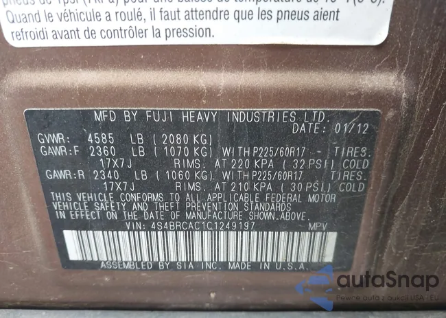 4S4BRCAC1C1249197: 42345390