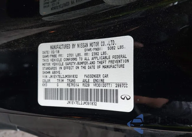 JN1EV7EL2JM391832: 42345643