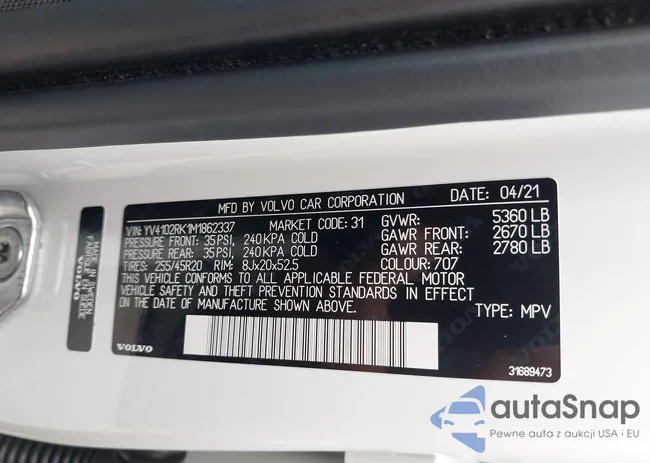 YV4102RK1M1862337: 42344925