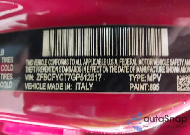 ZFBCFYCT7GP512617: 42344947