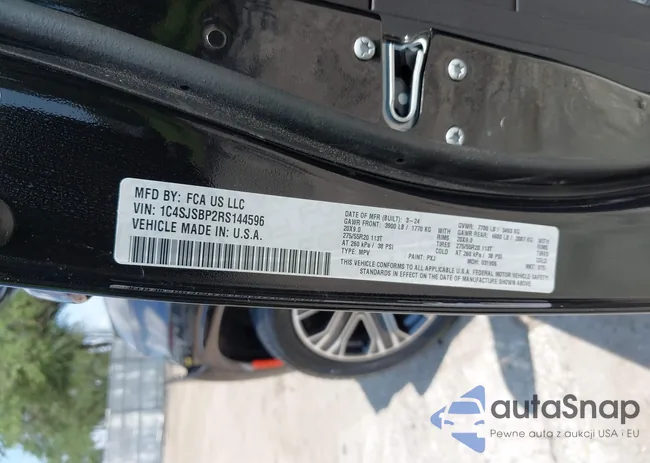 1C4SJSBP2RS144596: 42345040