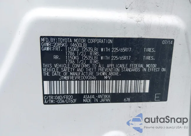 JTMBFREV9ED090846: 42346251