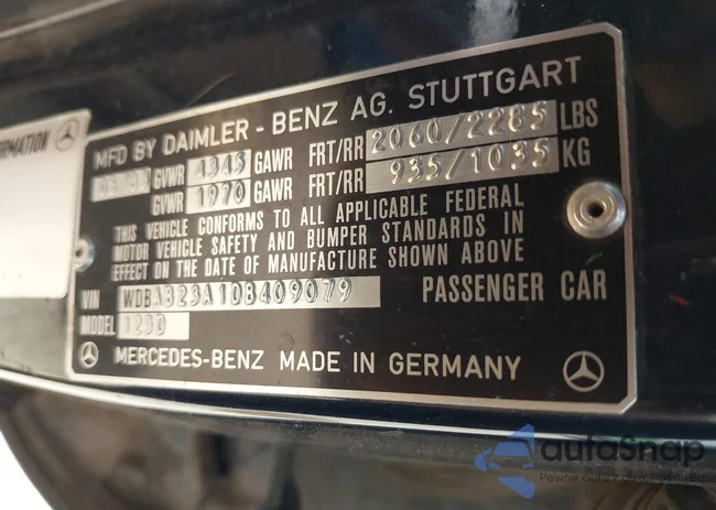 WDBAB23A1DB409079: 42346428