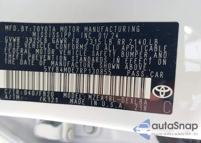 5YFB4MDE7RP130855: 42346559