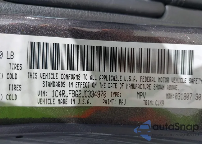 1C4RJFBG2JC334970: 42346729