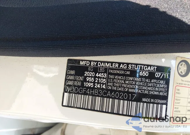 WDDGF4HB3CA602017: 42345868