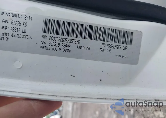 2C3CCAAG3EH355676: 42345904