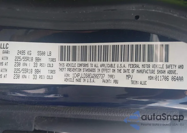 1C4PJLDS0EW202737: 42347713