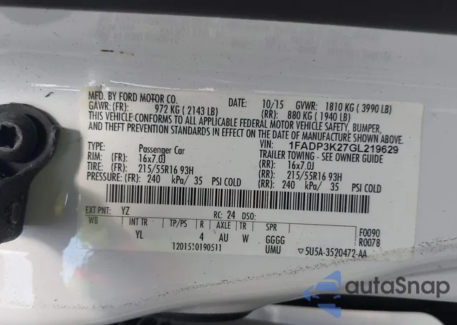 1FADP3K27GL219629: 42346773