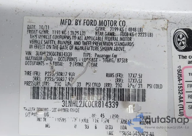 3LNHL2JC0CR814339: 42346806