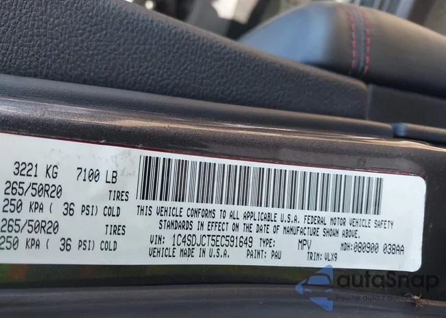 1C4SDJCT5EC591649: 42346947