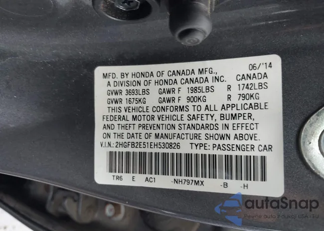 2HGFB2E51EH530826: 42348177