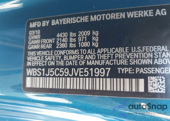 WBS1J5C59JVE51997: 42348421