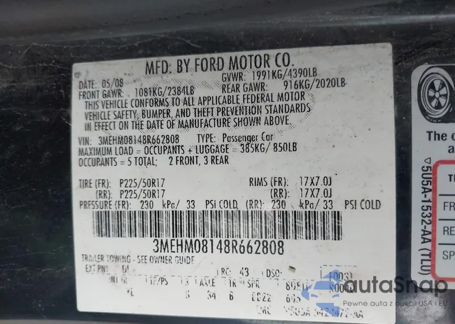 3MEHM08148R662808: 42348431