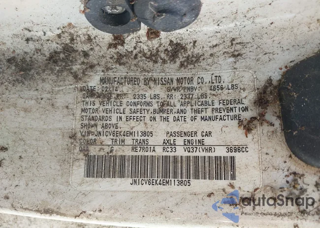 JN1CV6EK4EM113805: 42348451