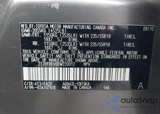 2T3YFREV0FW220012: 42348478