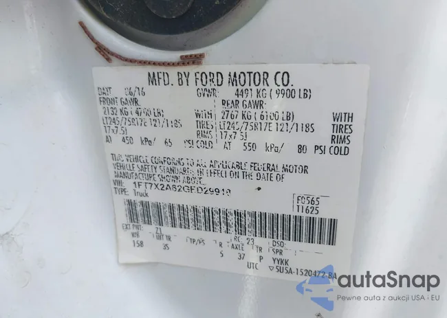 1FT7X2A62GED29918: 42348584