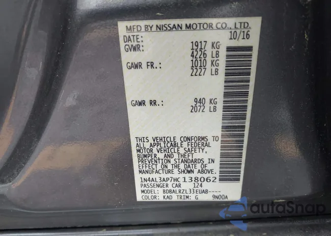 1N4AL3AP7HC138062: 42348654