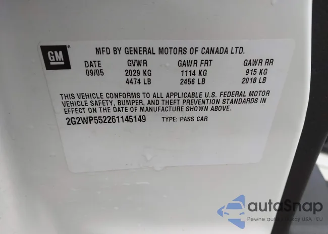 2G2WP552261145149: 42348038