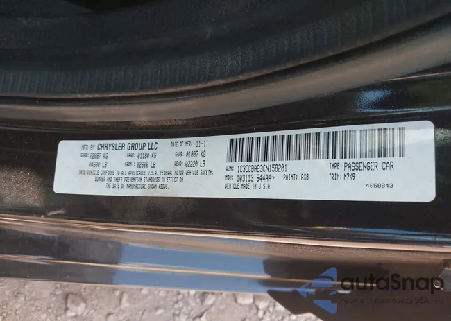 1C3CCBAB3CN158201: 42350482