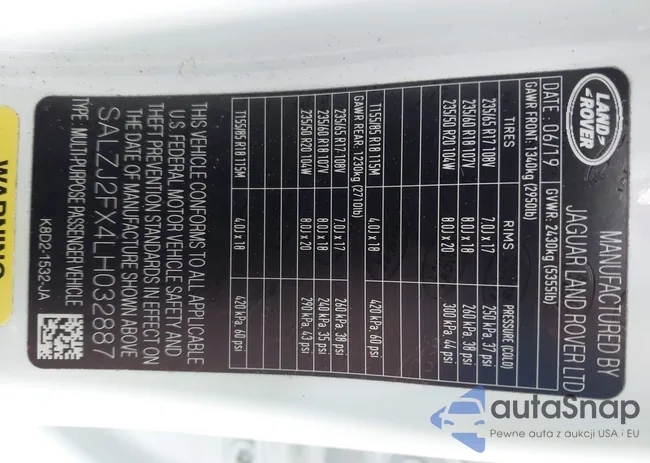 SALZJ2FX4LH032887: 42351172