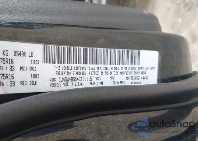 1J4GW48S54C198115: 42351240