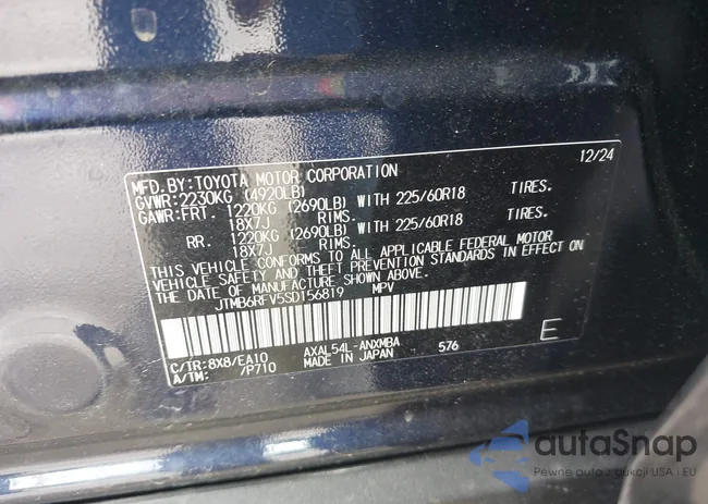 JTMB6RFV5SD156819: 42351352