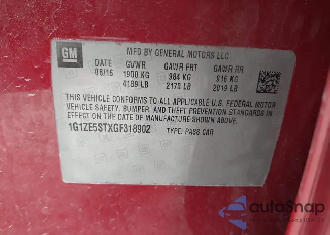 1G1ZE5STXGF318902: 42351408