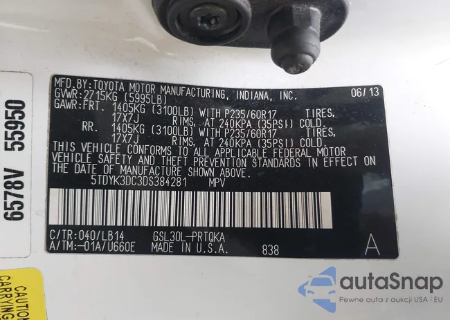 5TDYK3DC3DS384281: 42351608