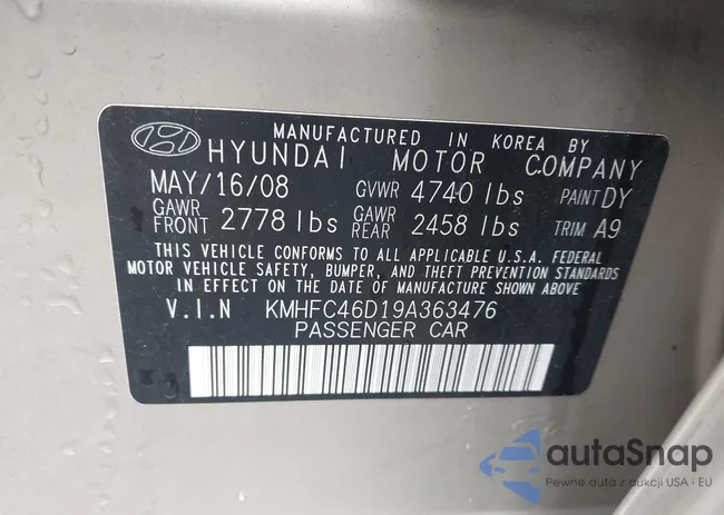 KMHFC46D19A363476: 42350822