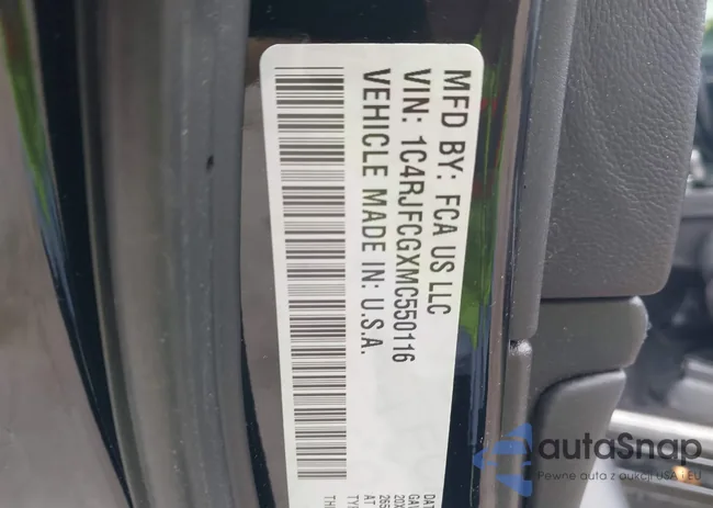 1C4RJFCGXMC550116: 42350862