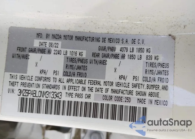 3MZBPABL0NM313343: 42352218