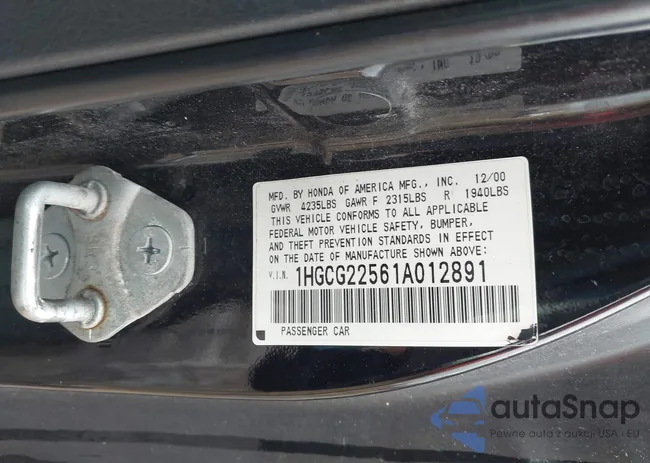 1HGCG22561A012891: 42352264